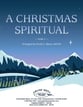 A Christmas Spiritual Concert Band sheet music cover